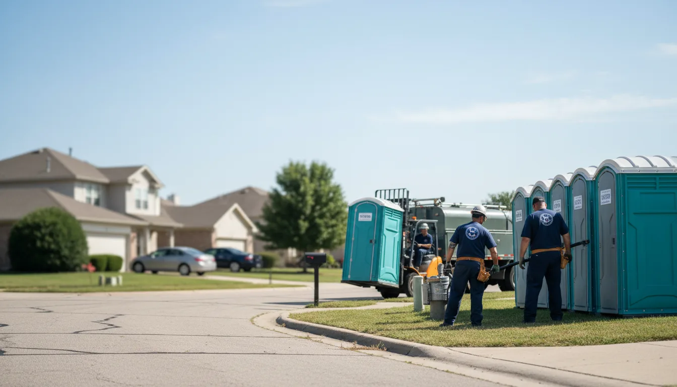 Porta Potty Rental in New Athens, OH near me
